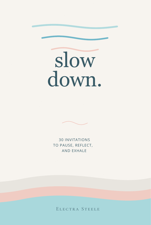 slow down. book cover